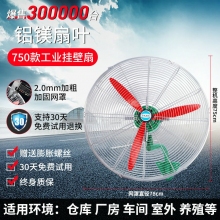 750款工業(yè)掛壁扇-工業(yè)電風(fēng)扇強(qiáng)力落地扇大風(fēng)量牛角扇商用機(jī)械大功率車間工廠壁掛扇